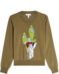 Marc Jacobs Appliqu Sweater With Virgin Wool