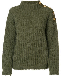 Moschino Boutique Chunky Roll Neck Jumper