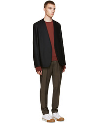 Acne Studios Green Ryder Trousers