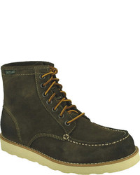 Olive Work Boots