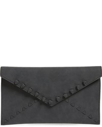 Danielle Nicole Tina Faux Leather Envelope Clutch Black
