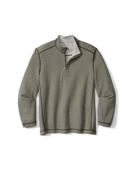 Tommy Bahama Switch It Up Quarter Zip Reversible Sweatshirt