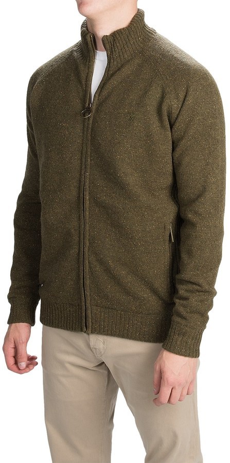 Barbour Wool Zip Cardigan Sweater, $89 