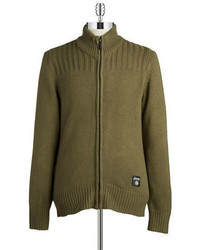 Jeep Zip Front Sweater