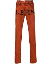 Philipp Plein Iconic Plein Straight Leg Jeans
