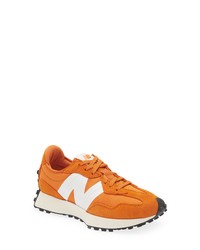 New Balance 327 Sneaker In Vintage Orangewhite At Nordstrom