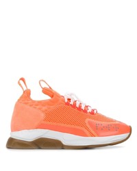 Men's Orange Shoes by Versace | Lookastic