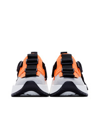 MM6 MAISON MARGIELA Orange And Grey Safety Sneakers