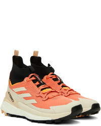 adidas Originals Orange And Wander Edition Free Hiker 20 Sneakers