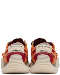 Craig Green Orange Red Adidas Originals Edition Scuba Phormar Sneakers