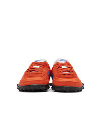 Nike Orange Waffle Racer Sneakers