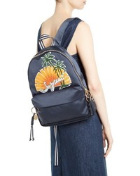 See by Chloe Andy Applique Backpack Blue