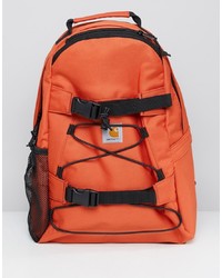 Carhartt WIP Kickflip Backpack In Orange
