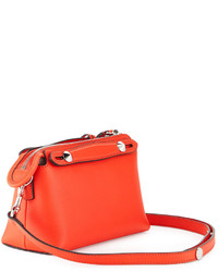 Fendi By The Way Mini Satchel Bag Red Orange