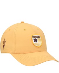 Black Clover Gold Arizona State Sun Devils Nation Shield Snapback Hat
