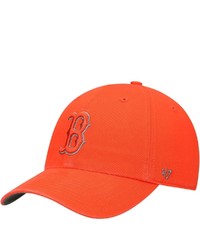 '47 Orange Boston Red Sox Ballpark Thunder Sandalwood Olive Undervisor Clean Up Adjustable Hat At Nordstrom