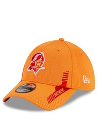 New Era Orange Tampa Bay Buccaneers 2021 Nfl Sideline Home Historic Logo 39thirty Flex Hat At Nordstrom