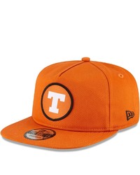 New Era Texas Orange Texas Longhorns Cutty Throwback Golfer Snapback Hat