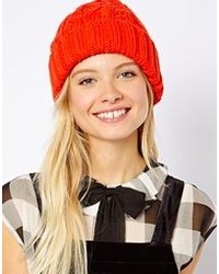 Asos Wool Mix Short Cable Beanie