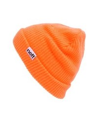 Neff Fold Beanie Orange One Size