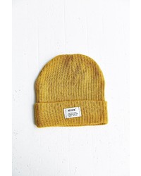 Urban Outfitters Reason Patch Ribbed Knit Beanie