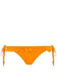Dorothy Perkins Orange Ruffle Tie Side Bikini Bottoms