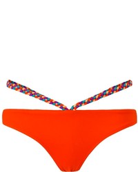 Lazul Orange Sonia Braided Bikini Bottoms