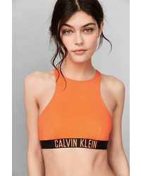 Calvin Klein High Neck Bralette Bikini Top