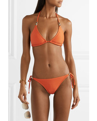 Heidi Klein Textured Triangle Bikini Top