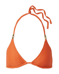 Heidi Klein Textured Triangle Bikini Top