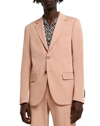 River Island Peach Suit Jacket In Light Orange At Nordstrom