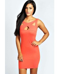 Boohoo Carrie Cut Out Detail Bodycon Dress