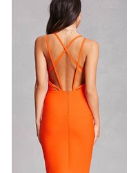 Forever 21 Strappy Bodycon Dress