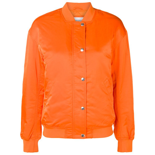 orange calvin klein jacket
