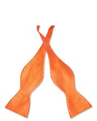 Antonio Rici Antonio Ricci Self Tie Bow Tie Solid Burnt Orange Color Bowtie