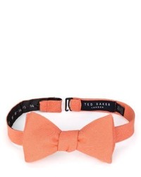 Ted Baker London Solid Cotton Bow Tie