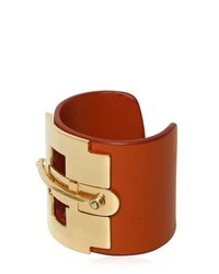 Tod's Leather And Metal Horse Bit Bracelet