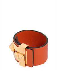 Valentino Rockstud Leather Cuff Bracelet
