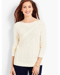 Talbots Cable Crossover Sweater
