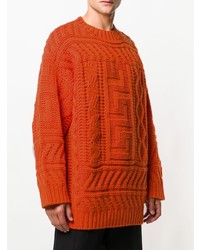 Études Cable Knit Sweater