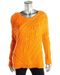 Lauren Ralph Lauren Cotton Cable Knit Pullover Sweater