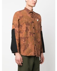 Oamc Camouflage Pattern Shirt