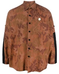 Oamc Camouflage Pattern Shirt