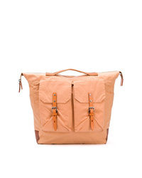 Orange Canvas Backpack