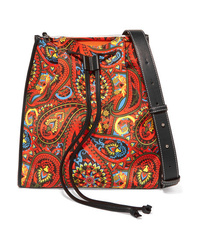 JW Anderson Med Printed Canvas Shoulder Bag