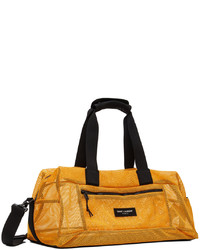 Saint Laurent Orange Mesh Duffle Bag