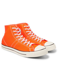 Converse Lucky Star Faded Glory Rubber Trimmed Canvas High Top Sneakers