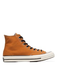 Converse Orange Chuck Taylor All Stars 70s High Top Sneakers