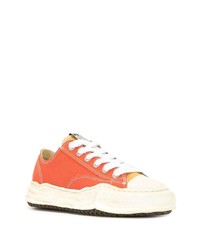 Maison Mihara Yasuhiro Colour Block Cotton Sneakers