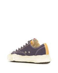 Maison Mihara Yasuhiro Colour Block Cotton Sneakers